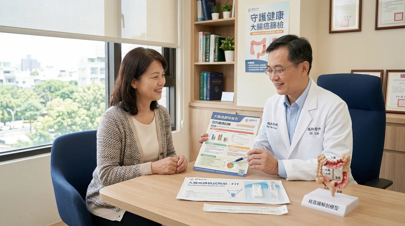 大腸癌篩檢：糞便潛血與大腸鏡怎麼選？