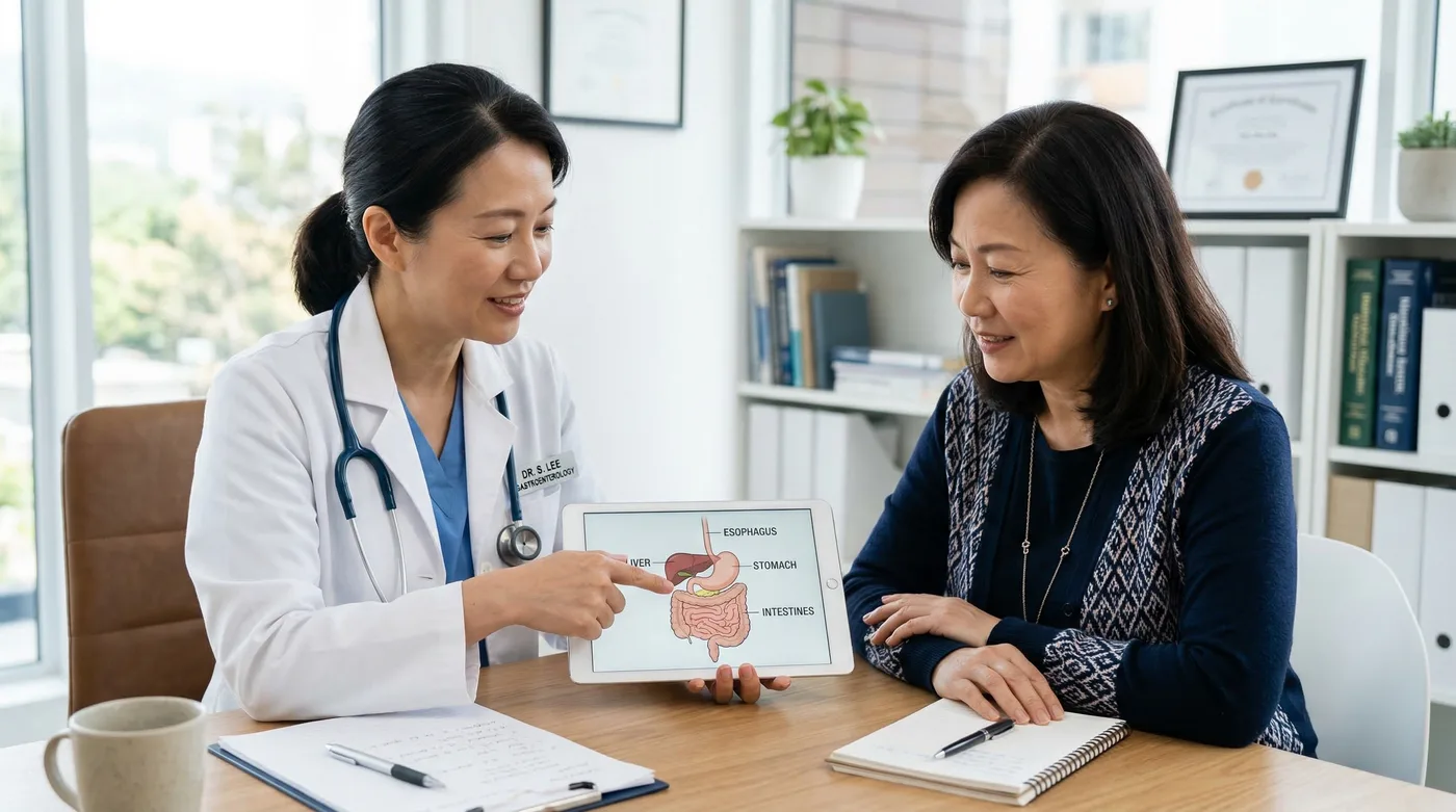 哪些人應該做胃鏡的說明圖示